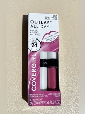 Covergirl Outlast All-Day Lip Color - 585 Mauve Muse
